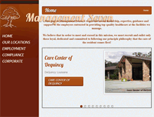 Tablet Screenshot of managementseven.com
